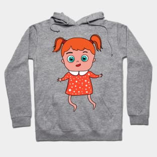 cute  girl Hoodie